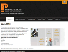 Tablet Screenshot of princetonhomeimprovements.com